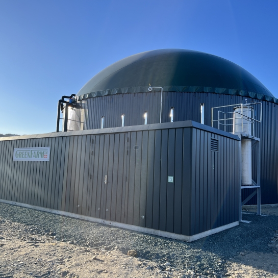 Elling Niedeng biogasanlæg fra GreenFarm i Norge