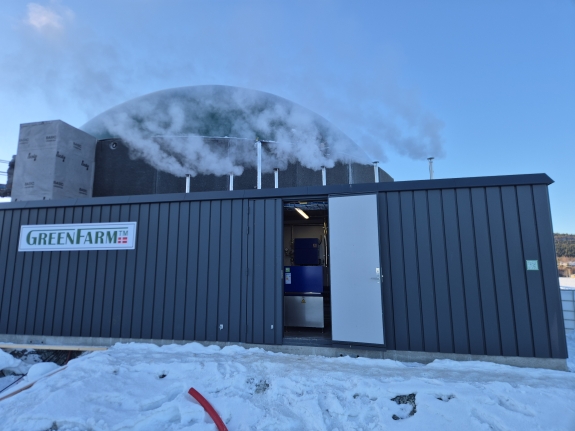 Atle Næss biogasanlæg fra GreenFarm